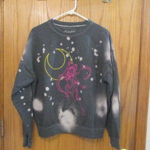 Sailor Moon Sweatshirt Bleach Spot